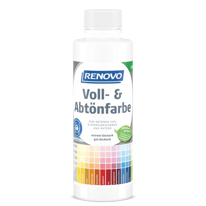 Renovo Voll- und Abtönfarbe, Weiß, 500 ml, 280405000095